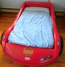 Little Tykes Red Racing Car Bed with Mattress Good Condition