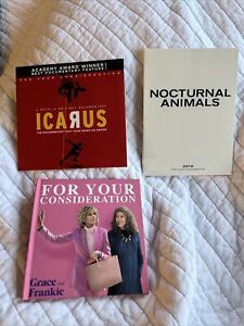 Lot of 3 For Your Consideration Awards screeners DVD AWARDS 1 Nocturnal Animals