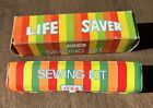 VTG 1982 Life Savers Travel Sewing Kit  Vinyl Hong Kong - NIB