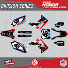 Graphics Kit for Honda CRF250R (2010-2013) and CRF450R (2009-2012) Division-Red