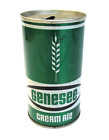 Vintage GENESEE CREAM ALE 12oz Steel Flat Top, Pull Tab Beer Can Rochester, NY