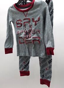 Boy's SPYDER Gray/Red Pajamas 4T
