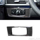 For BMW X5 E70 X6 E71 Carbon Fiber Interior Headlight Control Cover Trim (For: 2009 BMW X5)