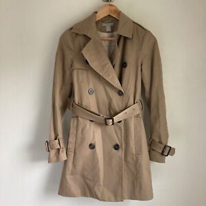 H&M women's trench coat size 0 unworn Preowned