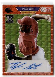 Dylan Smith 2021 Leaf Pro Set Red Wave Auto