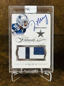 2014 Flawless Demarco Murray Patch Auto SP/25 (Game Used)