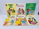 Vintage Sesame Street Book Club Lot of 6 Children's Storybooks Fun SET B Bin 27