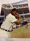 Carlos May Chicago White Sox Autographed 8x10 Baseball Photo B