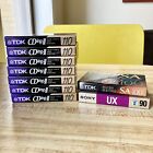 New ListingLot 9 TDK CDING II 110 SA 100 Sony UX 90 Type II High Bias Audio Cassette Tapes