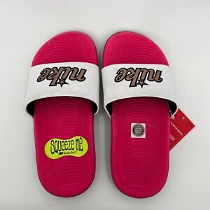 Nike Toddler Girls Kawa Slides sz 11 Slip-on Sandals Pink/Bronze Pool Water NWT
