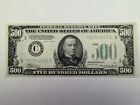 1934a $500 Dollar Philadelphia Federal Reserve Note - Crisp Looking Bill!