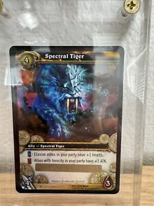 🔥🐅 World of Warcraft SPECTRAL TIGER - WoW TCG Loot Card - UNSCRATCHED Code