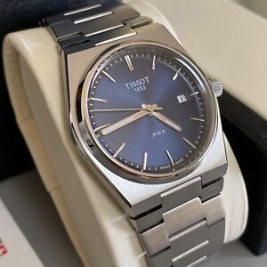Tissot PRX Blue Sunray Dial Men's 40MM Watch - T137.410.11.041.00
