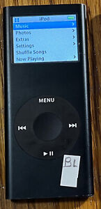 Apple iPod nano 2nd gen. Black 8gb, NEW BATTERY & NEW LCD