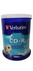 Verbatim 94712 52x CD-R 700MB Capacity Gray 100/Pack