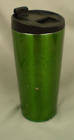 Starbucks Travel Mug Tumbler Metallic Green Mermaid Stainless Steel 16 oz