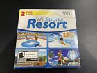 Nintendo Wii - Wii Sports / Resort 2 in 1 Case & Instruction Manual Only No Game