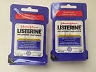 LISTERINE UNFLAVORED WAXED DENTAL FLOSS 200YDS. **LOT OF 2**