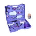 Garden Tools Set Purple Gardening Hand Tool Kit and Supplies for Plant Lovers...