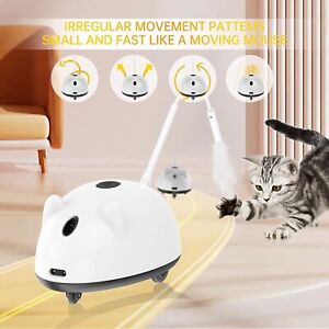 Interactive Cat Toys for Indoor Cats Electronic Cat Exercise Toys Cat Mouse Toys