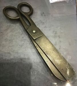 WW1 Bronze Anti Spark Fuse Cutting Munition Scissors SN94
