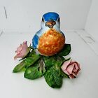 Vintage Lenox Eastern Bluebird Porcelain Figurine 1986 Garden Bird Collection