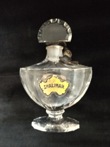 Vintage Baccarat Crystal Numbered Guerlain Shalimar Perfume Bottle 4