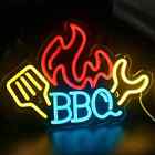 BBQ Barbecue Neon Sign, Barbecue Restaurant Commercial Neon Sign, Home Party