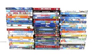 Walt Disney Family Children's DVD Movie Lot of 70 Animated Pixar Ships Free