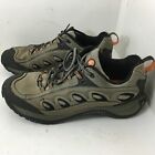 Merrell Kangaroo Boa Hiker Shoes Men's 12 Brown Leather J176316C Lace Up Low Top