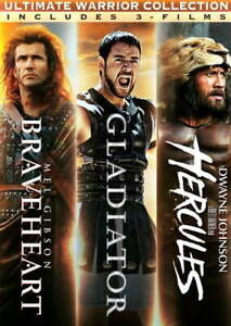 Ultimate Warrior Collection: Braveheart / Gladiator / Hercules: (DVD) New