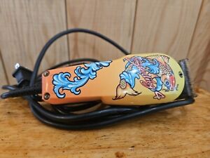 Ed Hardy Style Wahl Model ST  Koi Fish Tattoo Clippers Works Great!