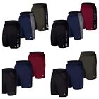 3 PACK MENS CASUAL BASKETBALL SHORTS PLAIN MESH SHORTS GYM FITNESS WORK OUT P.E