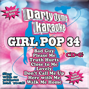 New ListingVarious Artists - Party Tyme Karaoke Girl Pop 34 CD