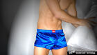 Aussiebum Underwear Silky Boxer Blue FAST SHIPPING Size S M L XL