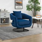 Modern Accent Chairs Armchair Upholstered Tufted Single Sofa for Living Room