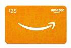 AMAZON GIFT CARD PHYSICAL GIFT CARD IN BLACK MINI ENVELOPE $25