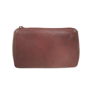 MITCHELL THOMAS LEATHER TOBACCO POUCH ZIPPER 5