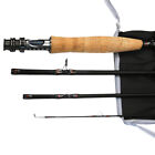 TRAINFIS Fly Fishing Rod 8 ft 9 ft 3/4 WT 5/6 WT Fast Action Trout Graphite Rod