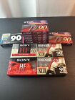 Maxell XLII 90 Type II High Bias, TDK D90, Sony HF 60 &90 & Quality Cassette NEW