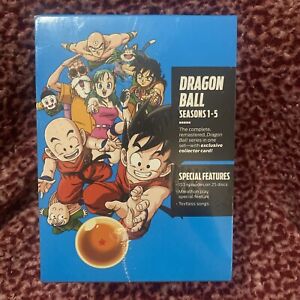 Dragon Ball Complete Series Collector's Box Seasons 1-5 (25 Disc DVD Set) New