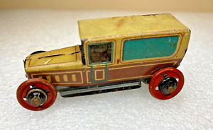 Early 1900's Tin Penny Car Distler Company Made in Germany Tin Litho No. 595