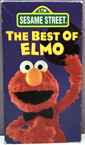 Sesame Street The Best of Elmo VHS Video Tape PBS Kids Muppets BUY 2 GET 1 FREE!