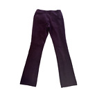 Vintage Purple Corduroy Pants Straight Leg Womens 12