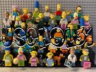 LEGO The Simpsons Minifigures - Homer, Marge, Bart, Lisa - You Pick -Series 1, 2