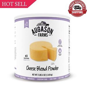 Augason Farms CHEESE Blend Powder Emergency Food Storage Camping Survival Can