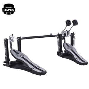 Mapex P600TW Mars Series Double Pedal Double Chain Drive Drum Pedal Silver
