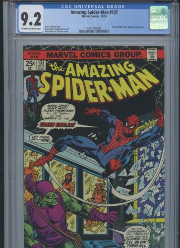 Amazing Spider-Man #137 1974 CGC 9.2