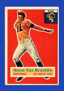 1956 Topps Set-Break #  6 Norm Van Brocklin EX-EXMINT *GMCARDS*