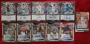 New Listing2021 & 2022 PANINI ELITE EXTRA EDITION ROOKIE AUTO LOT (11) W/ ENDY RODRIGUEZ